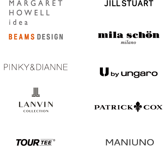 製作可能な国内外のブランドロゴマーク